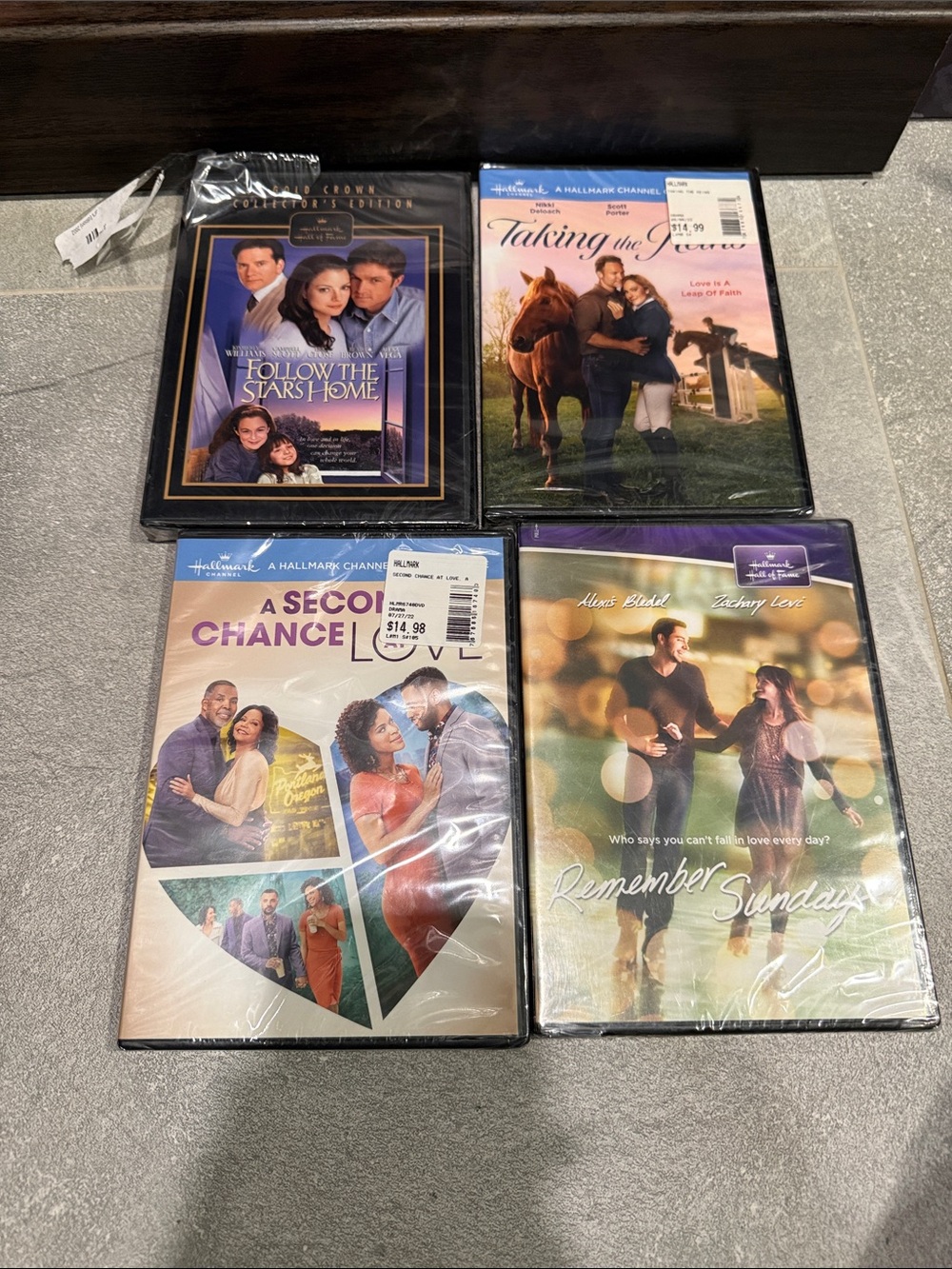 Hallmark DVD’s New Still Sealed